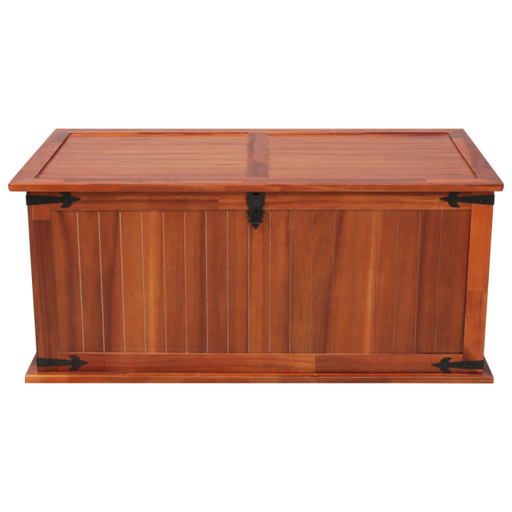 Coffre de rangement en bois d&