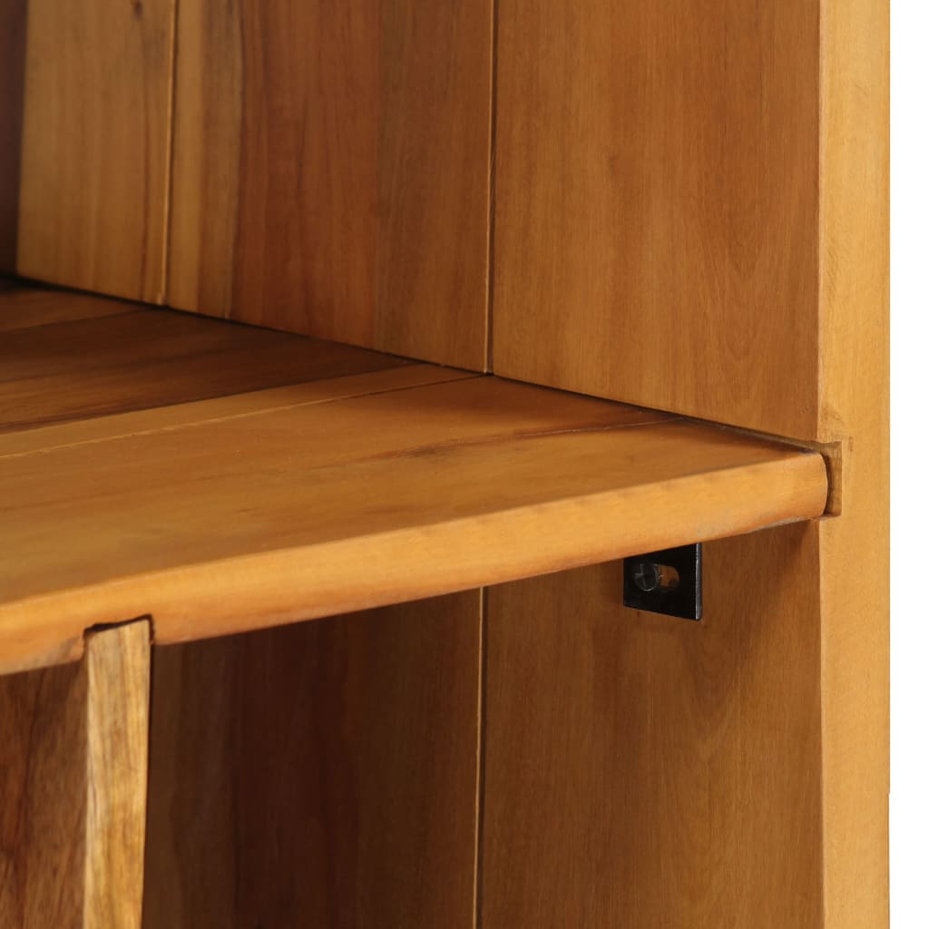 Bibliothèque en bois de récupération