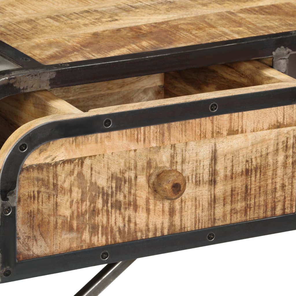 Console en bois de manguier massif