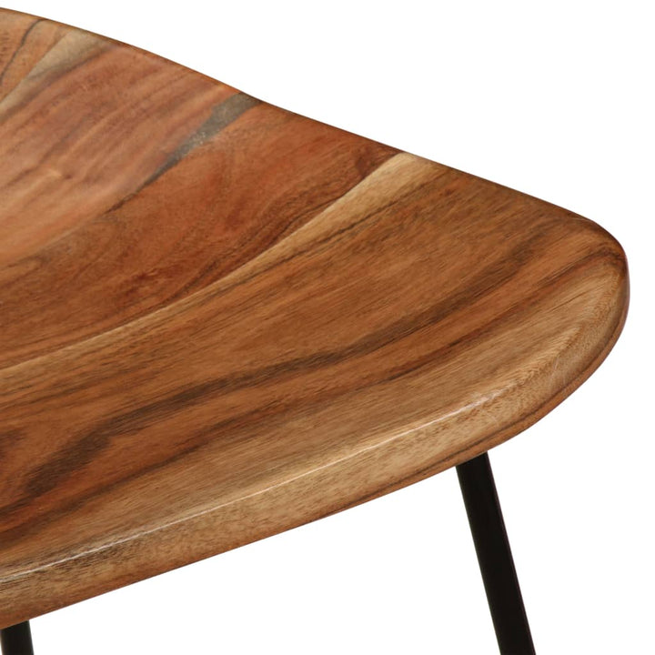 Tabouret en bois d&