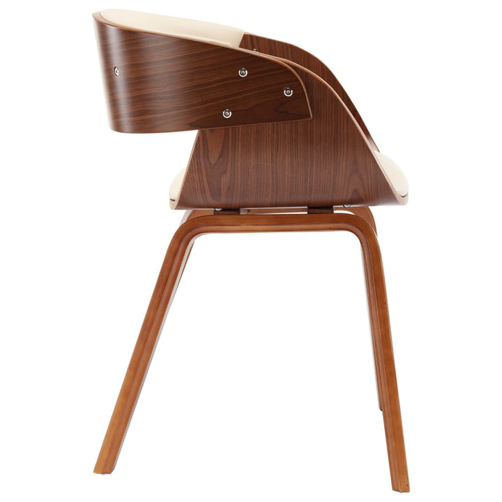 6 chaises courbées de salle à manger