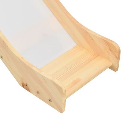 Lit mezzanine toboggan