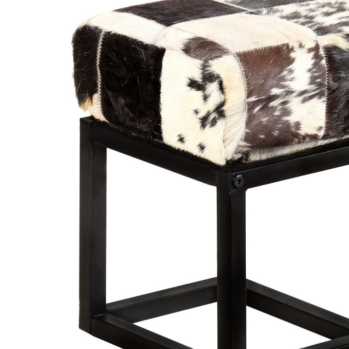 Banc en cuir de chèvre