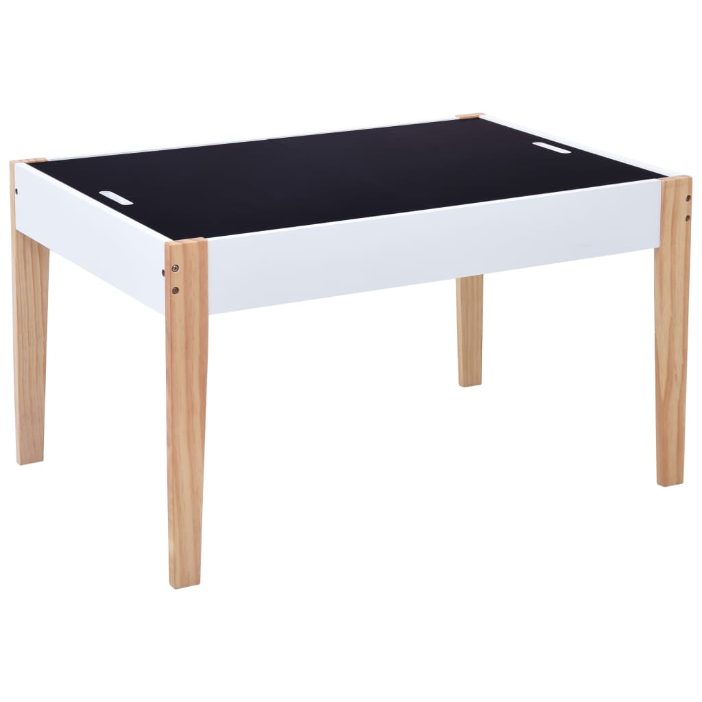 Table (craie) + 2 chaises