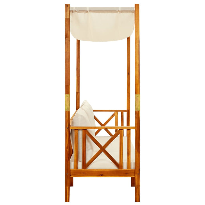 Banc avec avent en bois d&