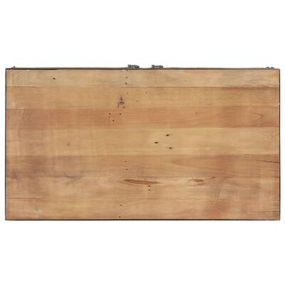Table basse en bois de récupération massif
