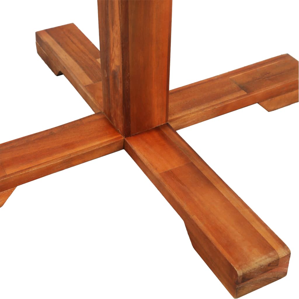 Table de bistro en bois d&