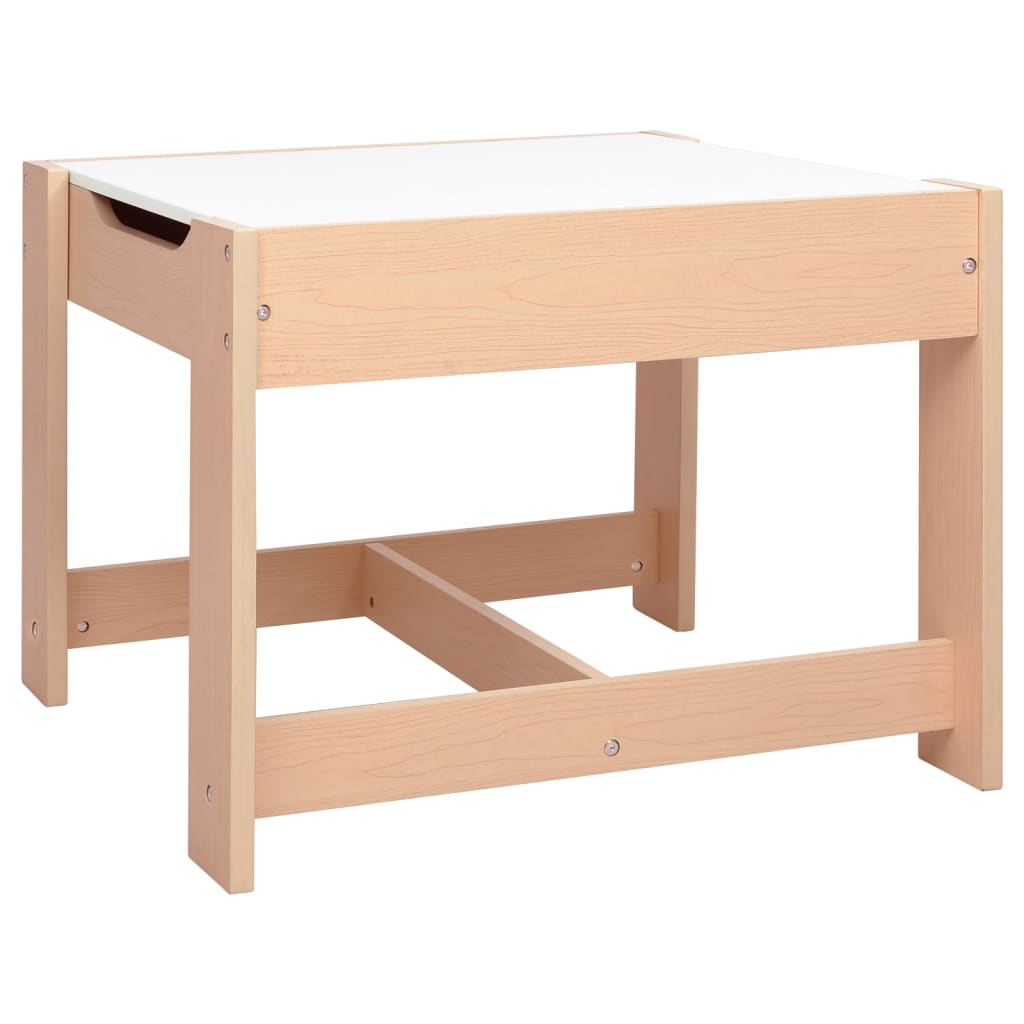 Table (craie) + 2 chaises