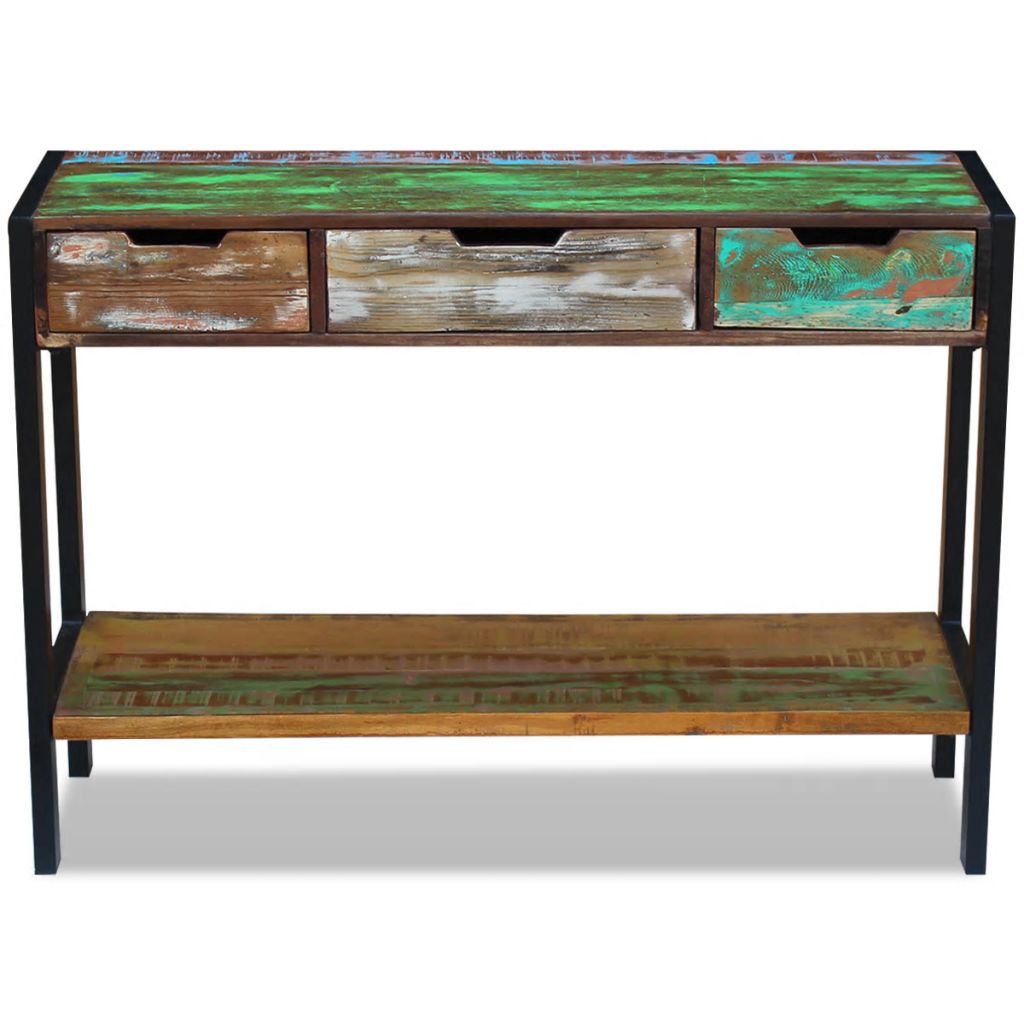 Buffet en bois de récupération