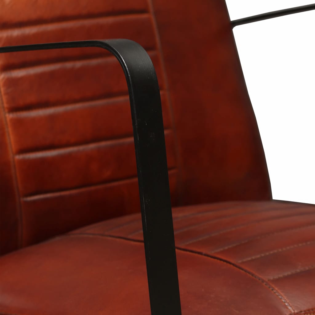 Fauteuil en cuir