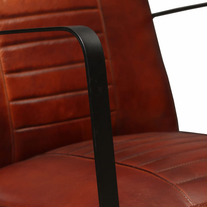 Fauteuil en cuir
