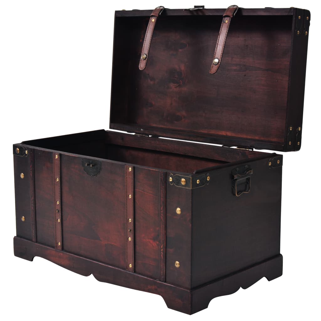 Coffre de rangement en bois