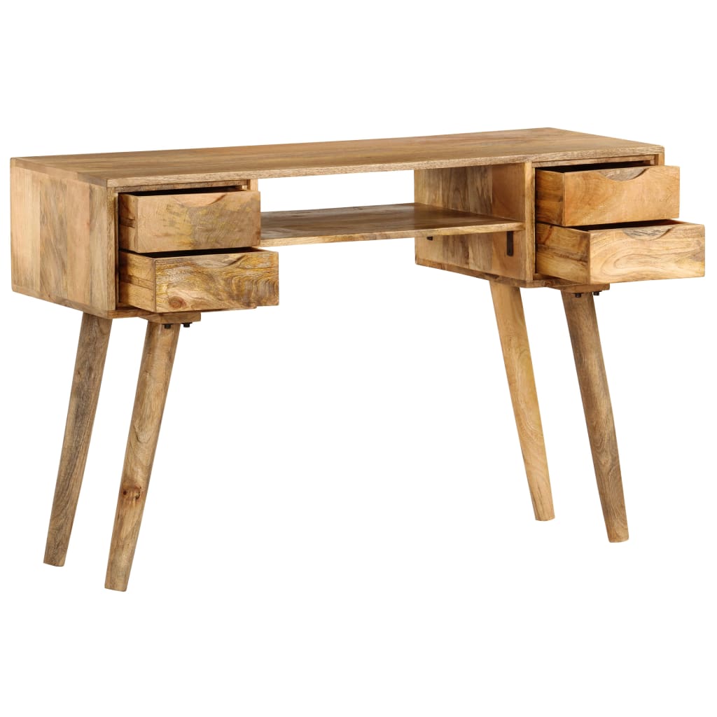 Bureau en bois de manguier massif