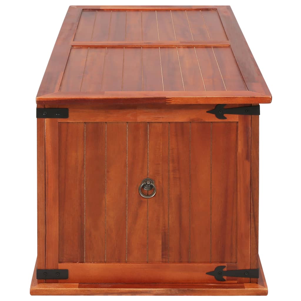 Coffre de rangement en bois d&
