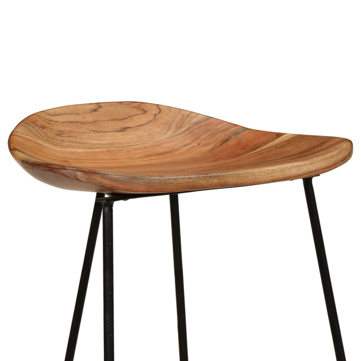 Tabouret en bois d&