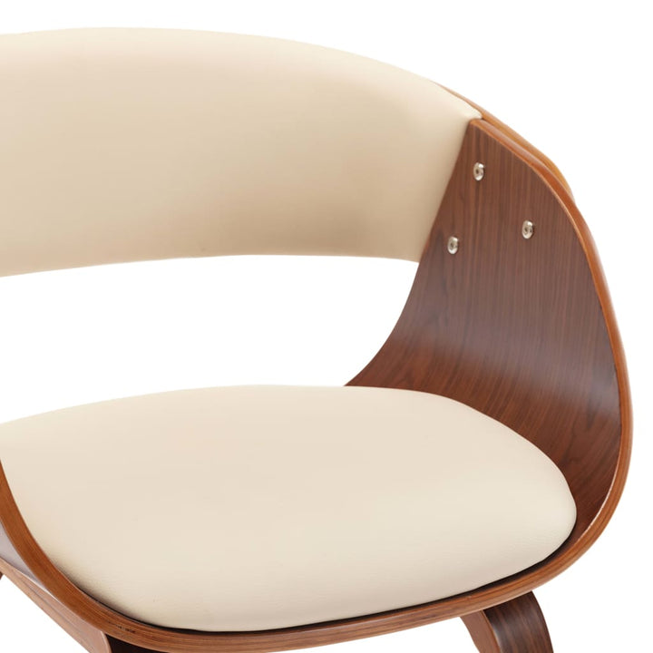 6 chaises courbées de salle à manger