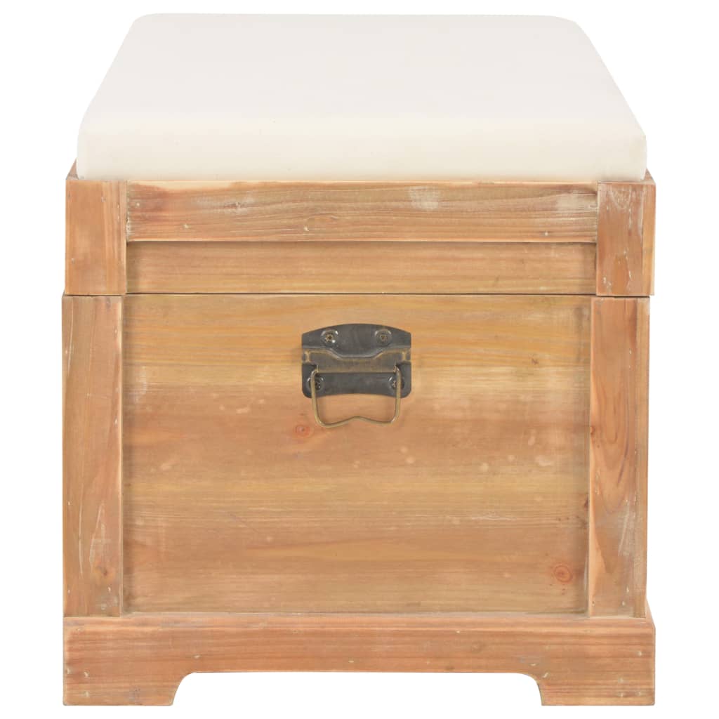 Banc/Coffre de rangement avec coussin
