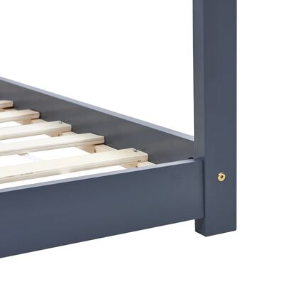 Lit cabane pin massif