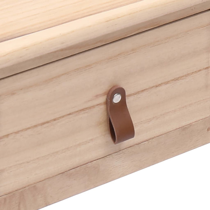 Bureau en bois de paulownia