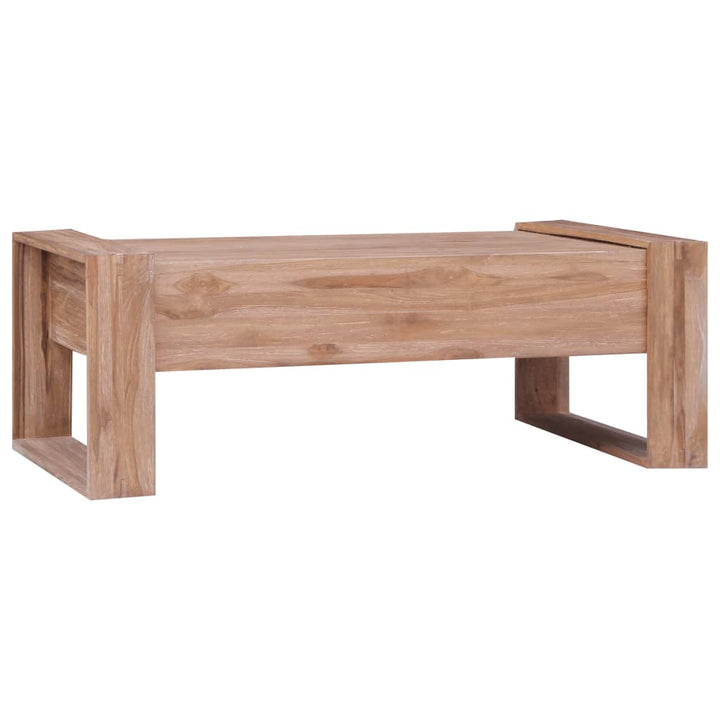 Table basse bois de teck massif