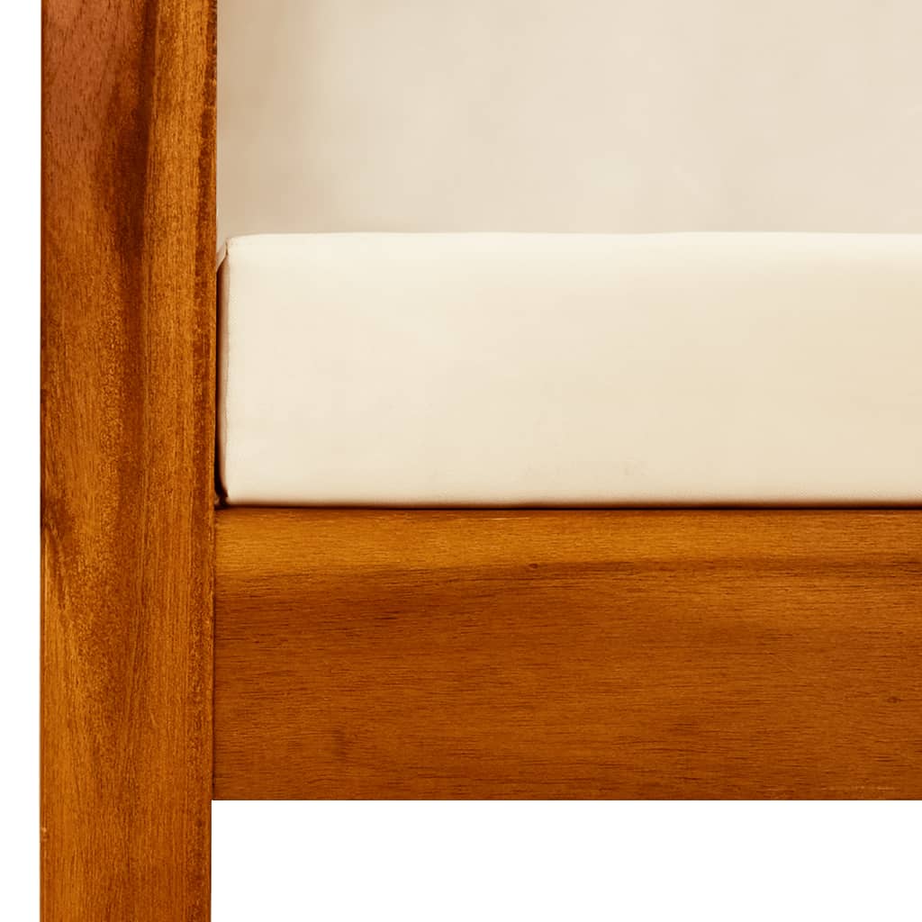 Banc avec avent en bois d&