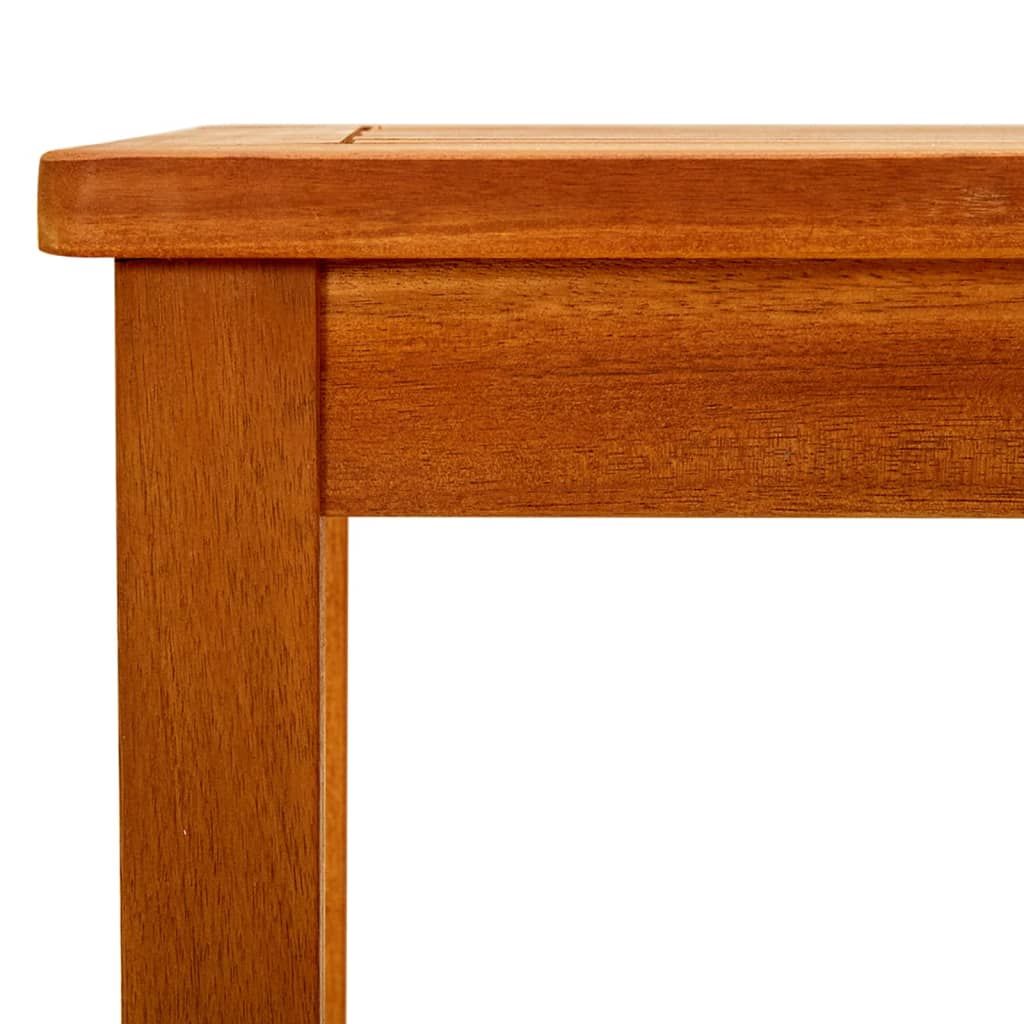 Table basse de jardin en bois d&