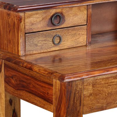 Bureau avec 5 tiroirs en bois de Sesham massif