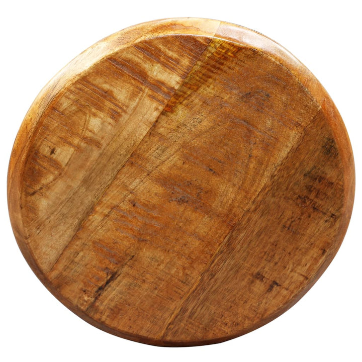 Tabourets en bois de manguier (2 pcs)
