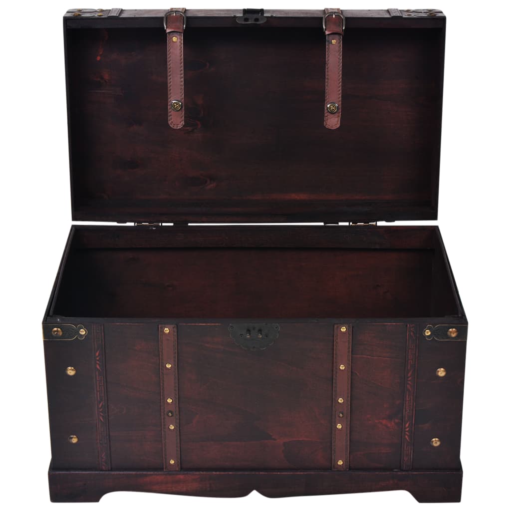 Coffre de rangement en bois