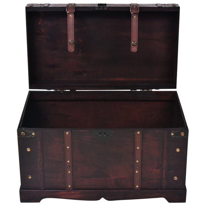 Coffre de rangement en bois