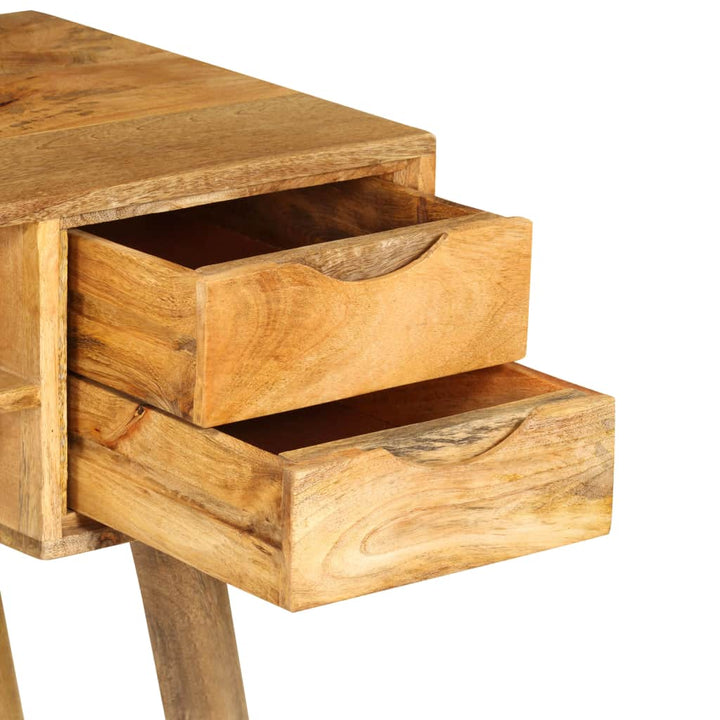 Bureau en bois de manguier massif