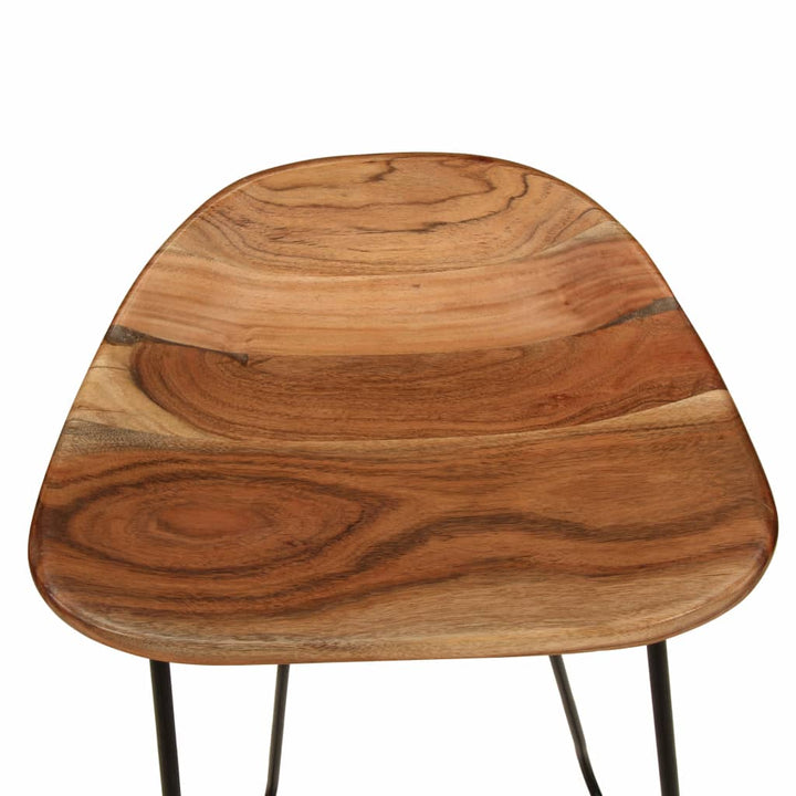 Tabouret en bois d&