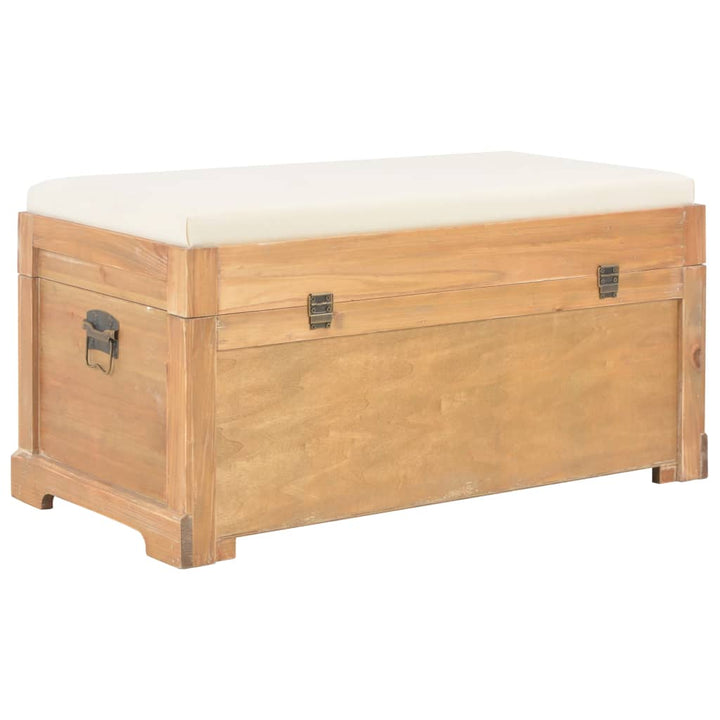 Banc/Coffre de rangement avec coussin