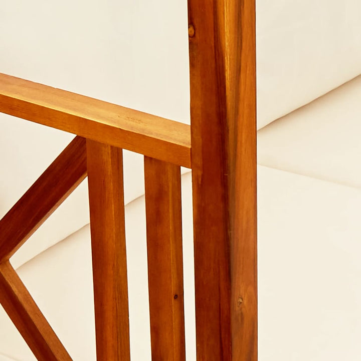 Banc avec avent en bois d&