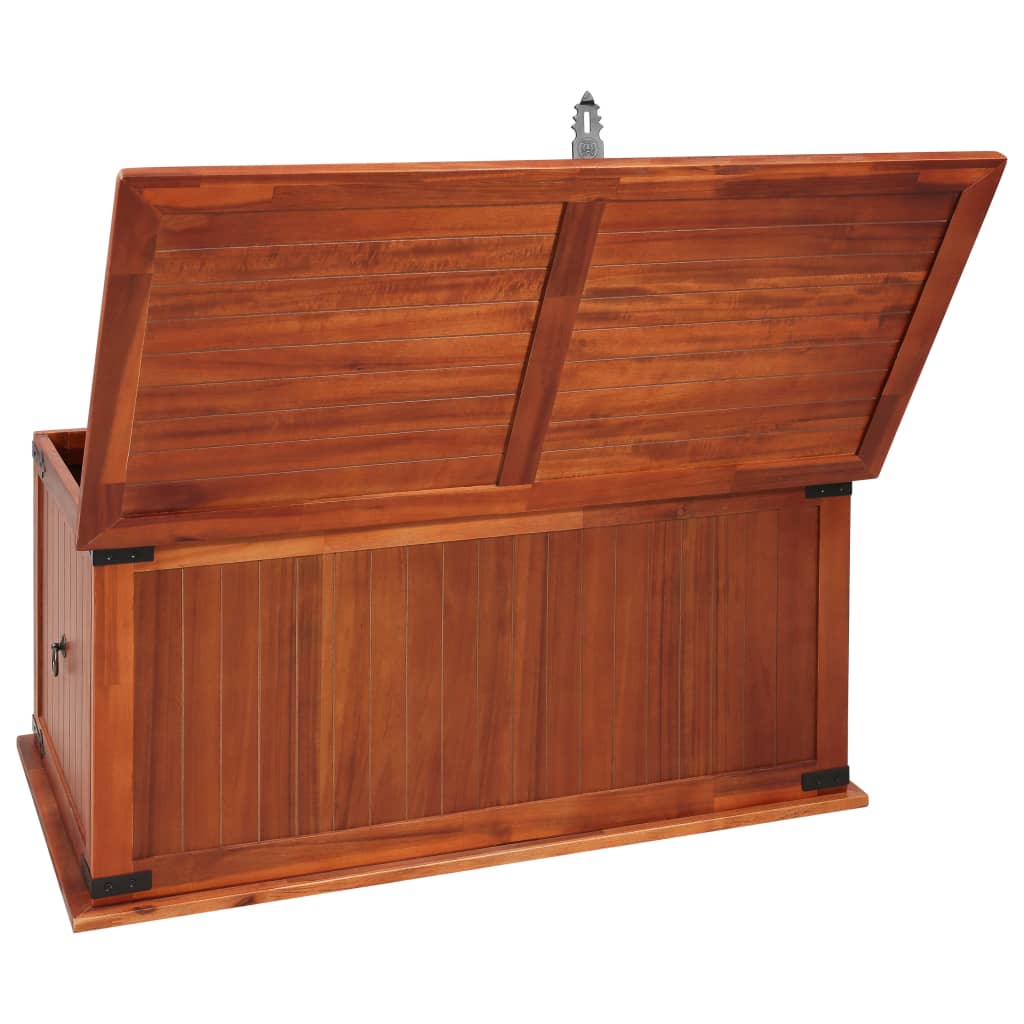 Coffre de rangement en bois d&