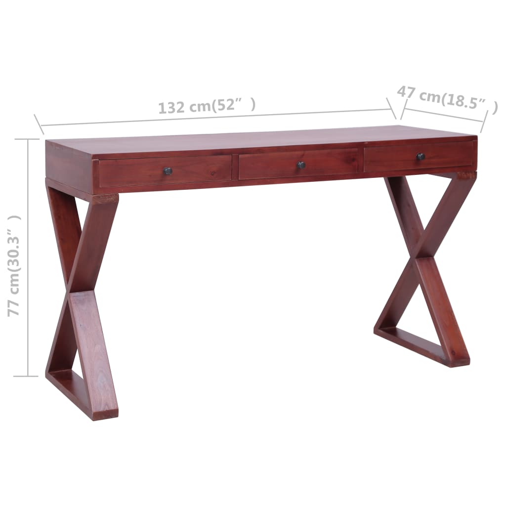 Bureau en bois d&