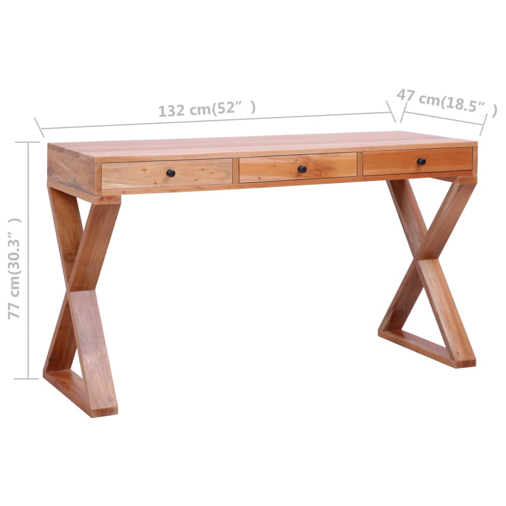 Bureau en bois d&