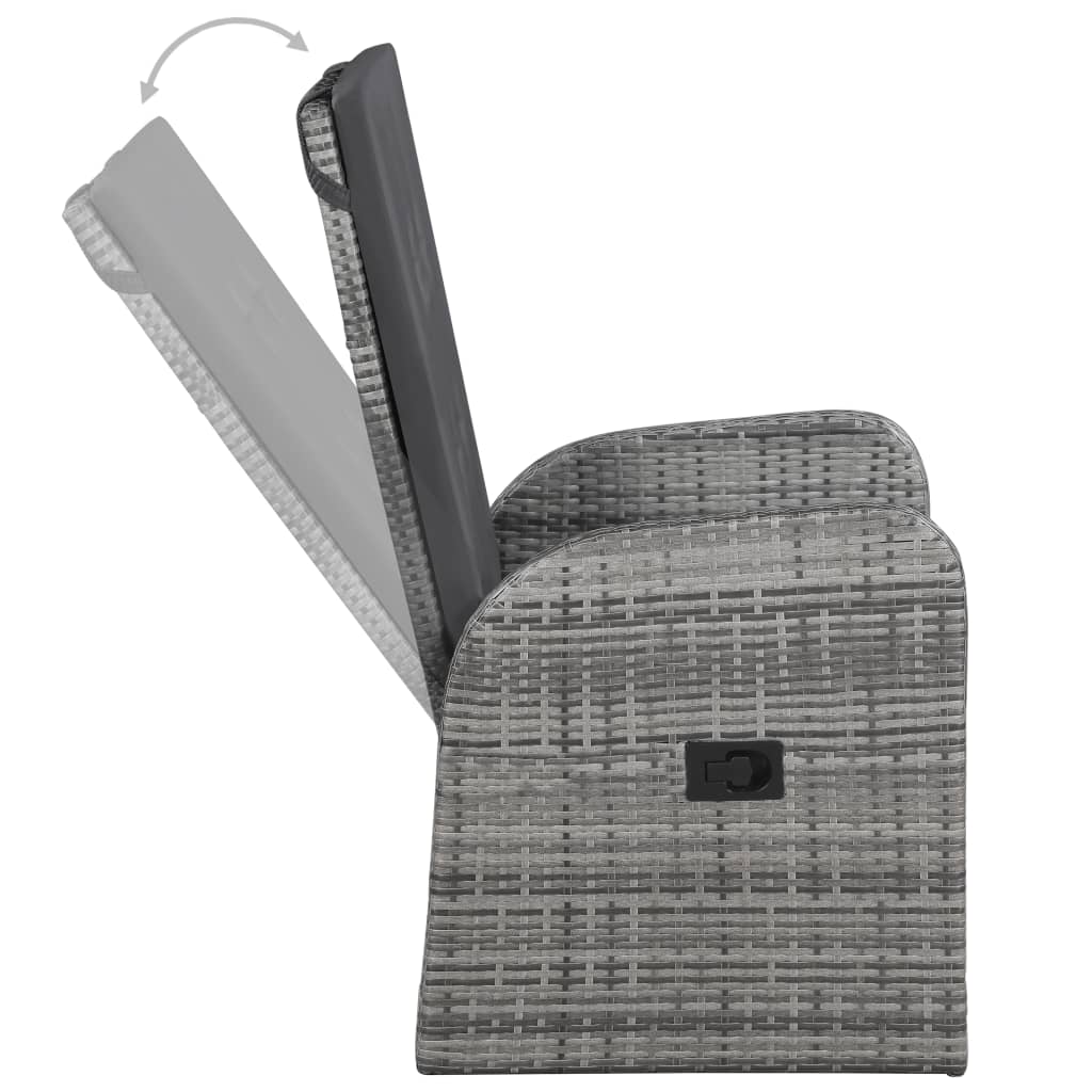 Ensemble de salle à manger de jardin 7 pcs