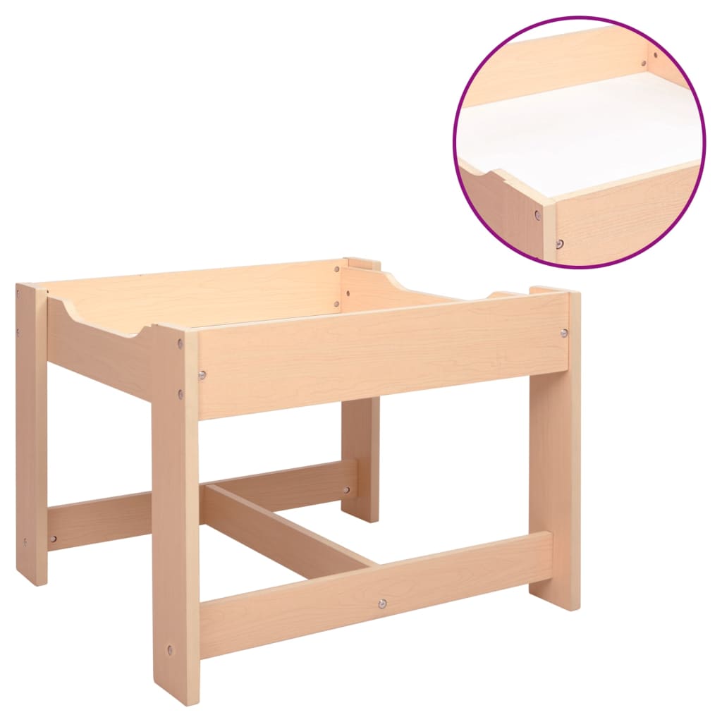 Table (craie) + 2 chaises