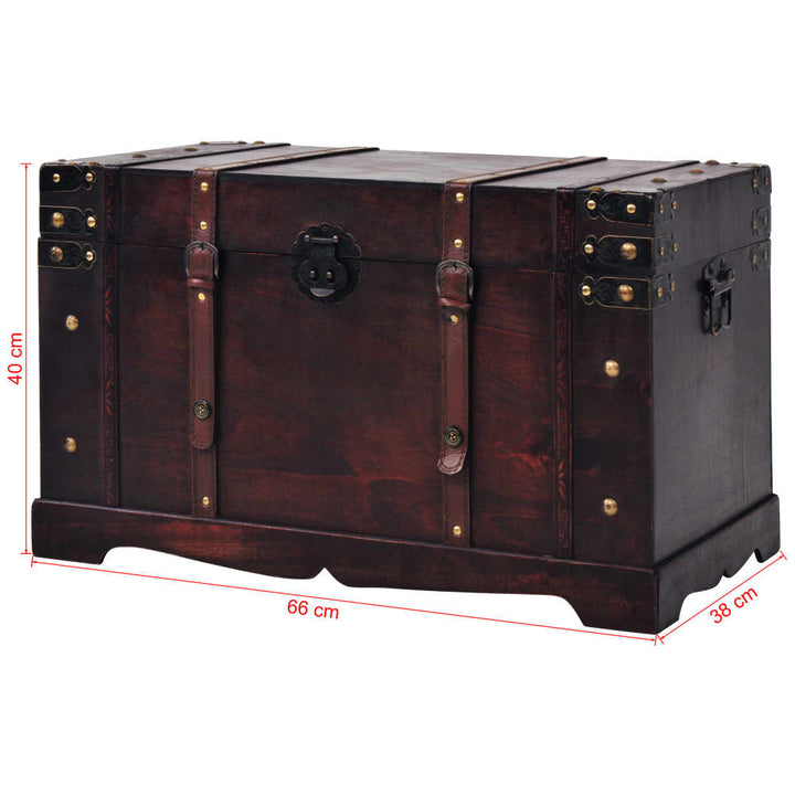 Coffre de rangement en bois