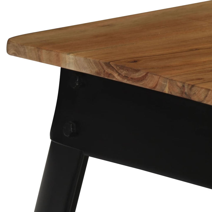 Table de salle à manger en bois d&