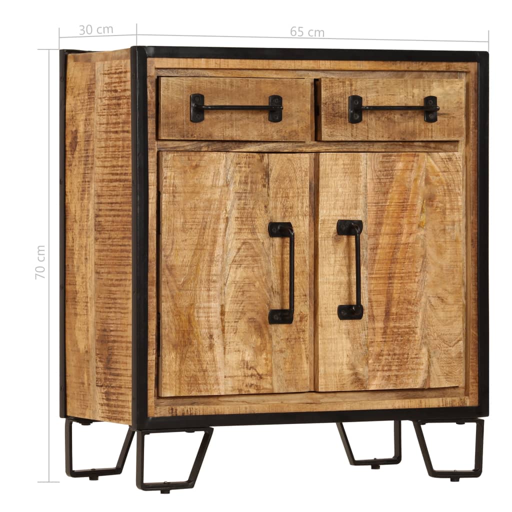 Buffet en bois de manguier massif