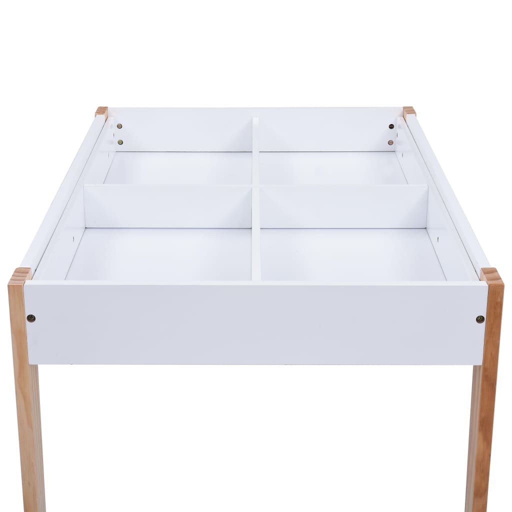 Table (craie) + 2 chaises