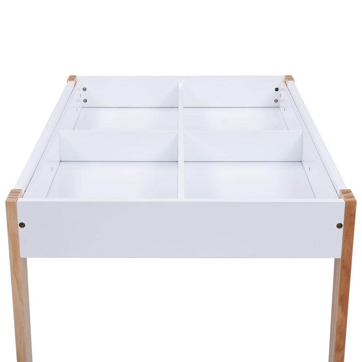 Table (craie) + 2 chaises