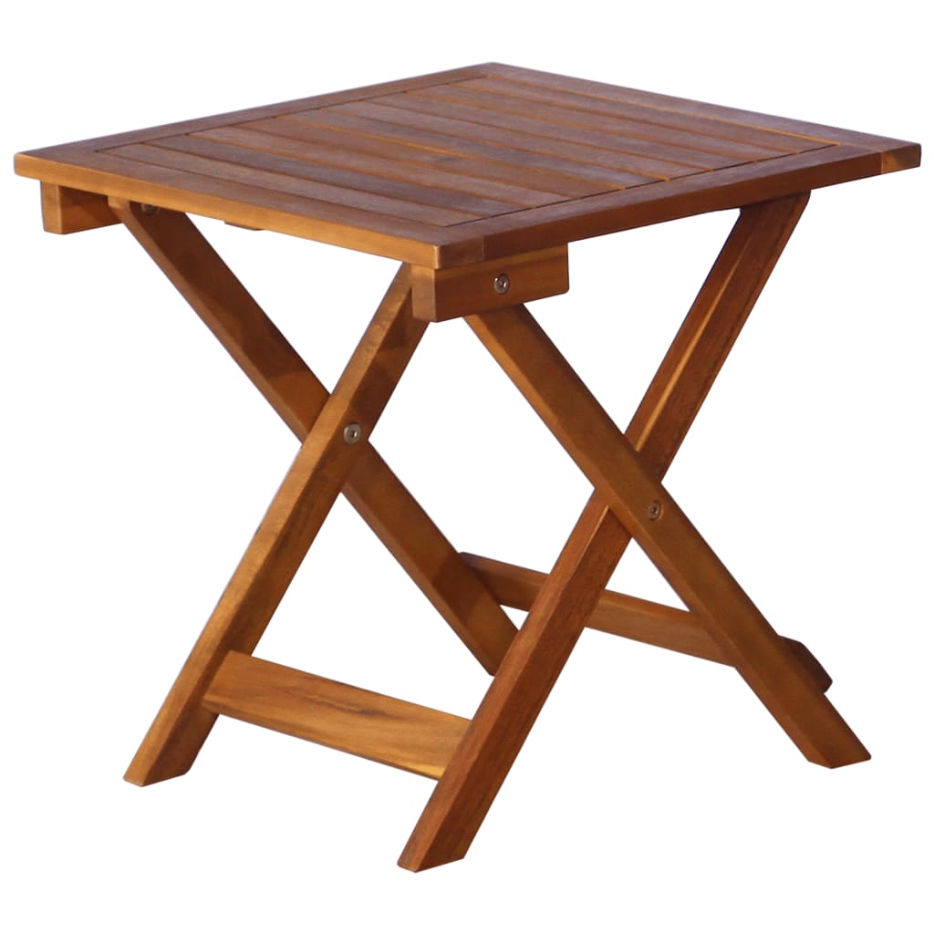 Chaise longue avec table en bois d&